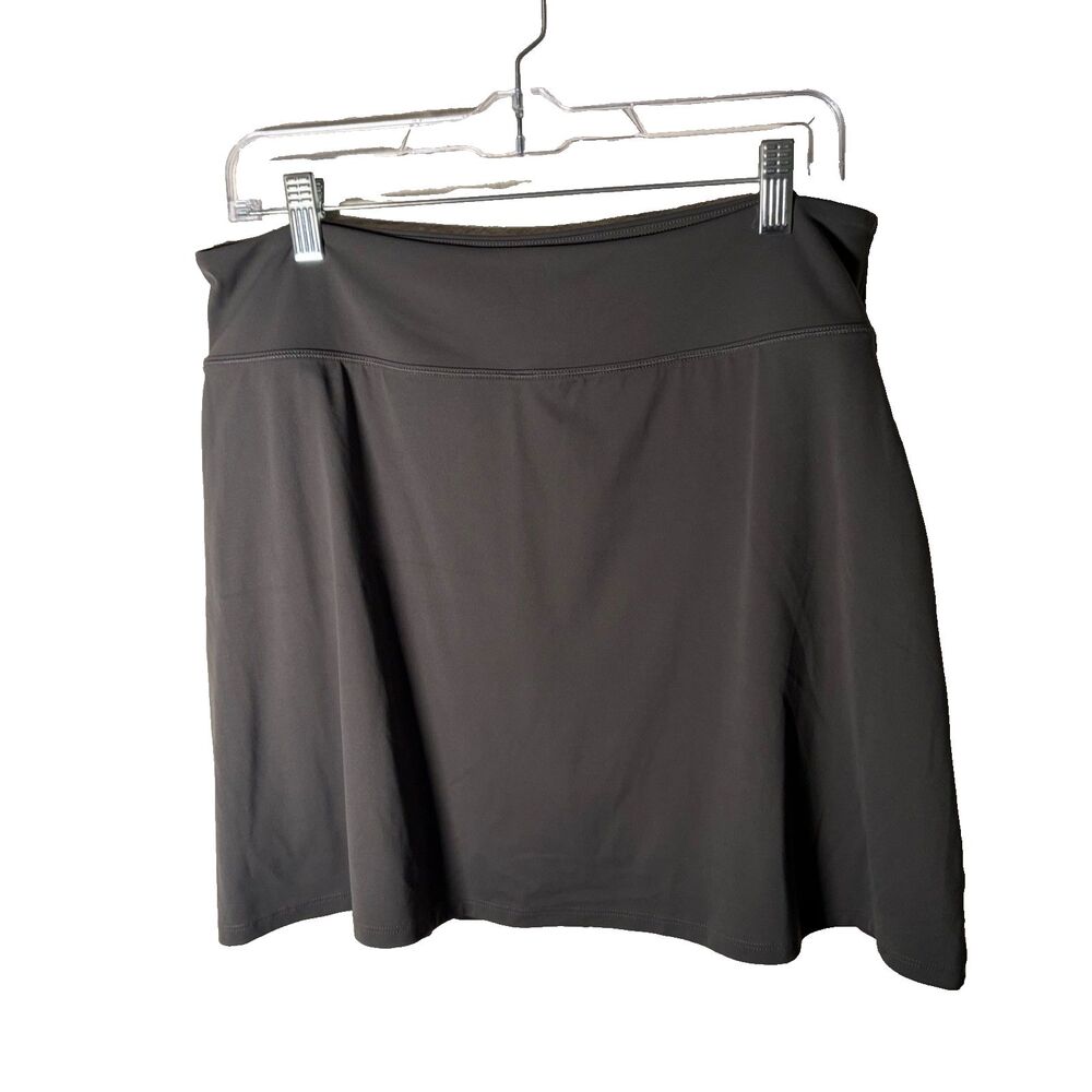 Soma Skirt Women's XL Green Skort Lined Athletic Pull On Mini Active